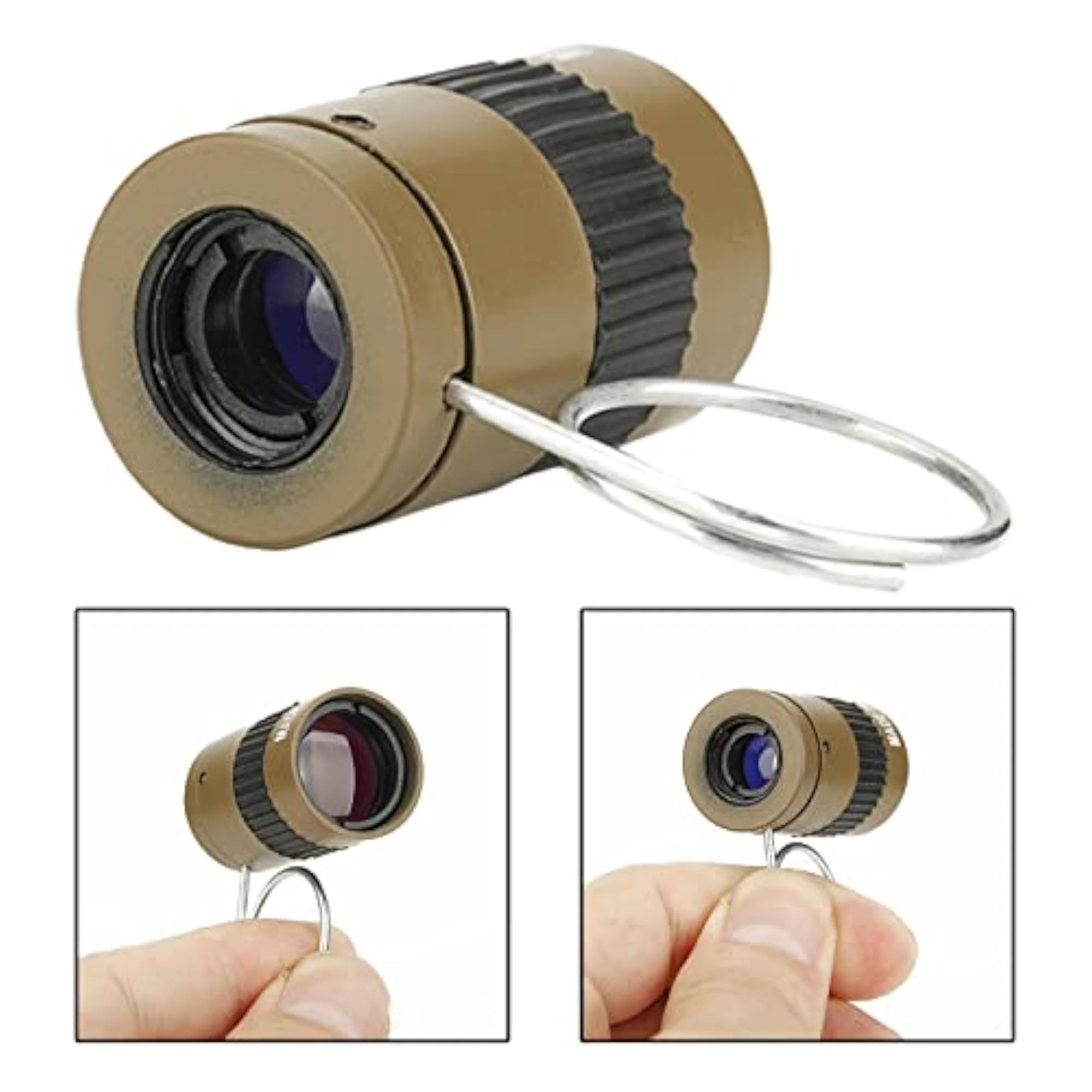 BNF Mini Monocular Telescope 2.5x17.5mm Pocket Lens for Bird Watching