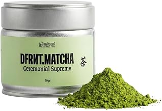 DFRNT. Ceremonial Matcha Supreme 30g - Japanese Green Matcha Powder 100% Premium Ceremonial Grade - High in Antioxidants and Natural Energy (1)