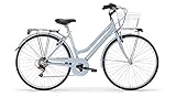 Músculo. MBM Touring D Tkk 28\' Acc 6v Bicicleta, Mujer, Azzurro A25, XX