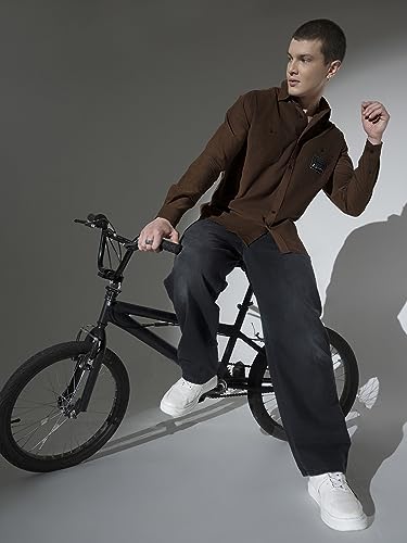 Image of Hubberholme Men's Oversized Full Sleeve Corduroy Shirt