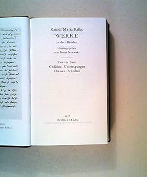 Hardcover Rainer Maria Rilke [German] Book