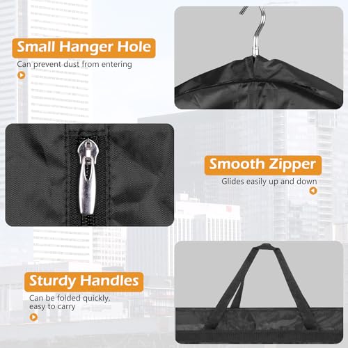 Misslo SPJ-176BL-2P-FBA 65 Inch Long Garment Bags thumb #6