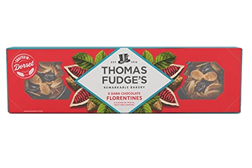 Thomas J Fudge's Florentines De Chocolate Negro Del Dulce De Azúcar 8 Por Paquete