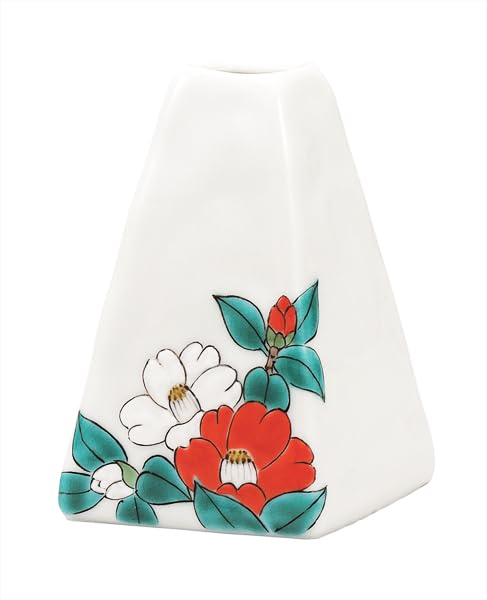 Kyutani Yaki K9-1284 K9-1284 Japanese Yaki, No. 3 Single Wallet, Camellia