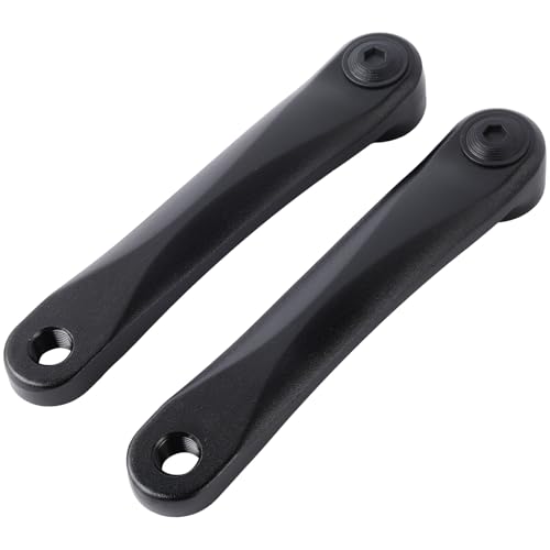 Dixhills 1 Pair of Durable Cranksets, Crank Arm Bicycle Crank, Crank 2 Bicycle Crank for BMX Old School Cruiser Cyclocross Bike Mid Drive Motor MTB Cranks Crank Arms