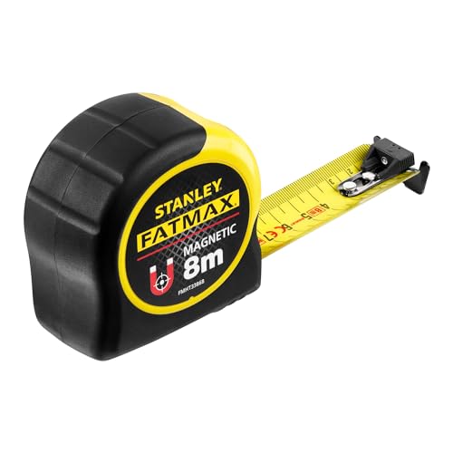 Stanley FMHT0-33868 8m FatMax Magnetic Tape with Blade Armor