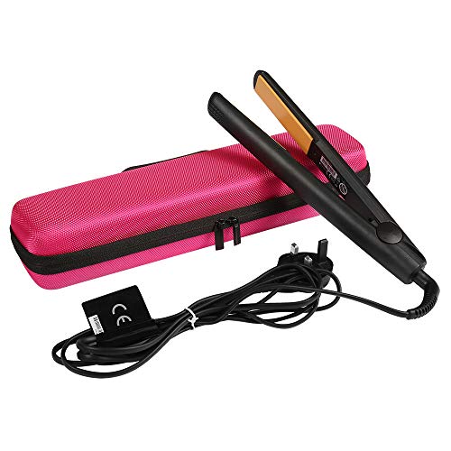 Faylapa-Faylapa-Hard-Carry-Case-for-Classic-Hair-Straightener-Curling-Irons-StylerHair-Straightener-EVA-CaseAccessories-Not-IncludePink
