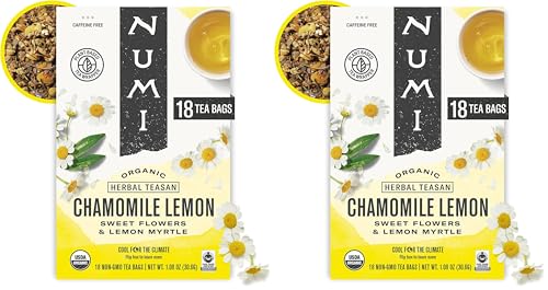 Image of Numi Chamomile Lemon Organic Tea (Pack of 2)