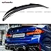 WheelX Rear Spoiler Compatible with 2017-2023 BMW G30 5 Series F90 M5, PSM Style Duckbill Trunk Exterior High Kick Tail Deck Lid Wing Lip Fits 530e 530i 535i 540i 540d 550i M5 (Carbon Fiber Pattern)