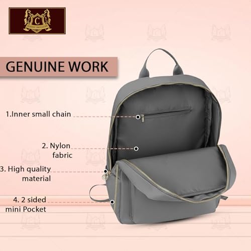 Image of Ethnic Style Waterproof Oxford Backpack for Women & Girls | Fashion Travel Canvas Look Nylon Bag | Large Capacity Printed Laptop Backpack for College