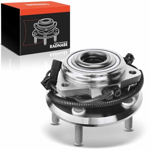Image of Frankberg 1x Wheel Bearing Hub Wheel Hub Front Axle Left or right Compatible with Wrangler III JK 2.8L-3.8L 2007-2011 Replace# HA590242