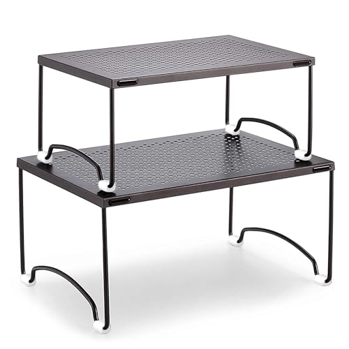 AMAZIO Metal (Iron) Kitchen Dish Rack Storage Shelves -13