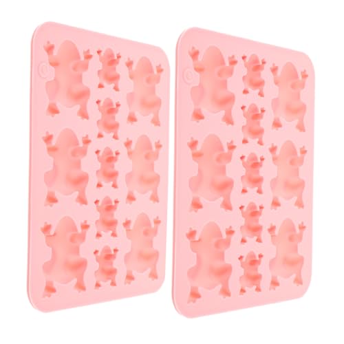 Gadpiparty 6pcs Frog Shape Silicone Mold for DIY Candy and Chocolate Fondant Baking Mold for Frog Cake Decorations and Dessert Making - Image 8
