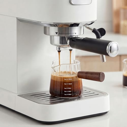 Set de 4 vasos medidores para espresso de vidrio de 6 oz miniatura 3
