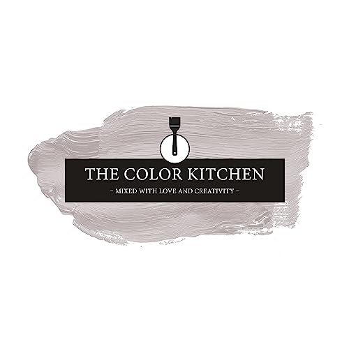 Livingwalls THE COLOR KITCHEN helle Wandfarbe - Malerfarbe für Wohnzimmer und Schlafzimmer - matte Innenfarbe in Grau - 5l Deckfarbe in TCK2001