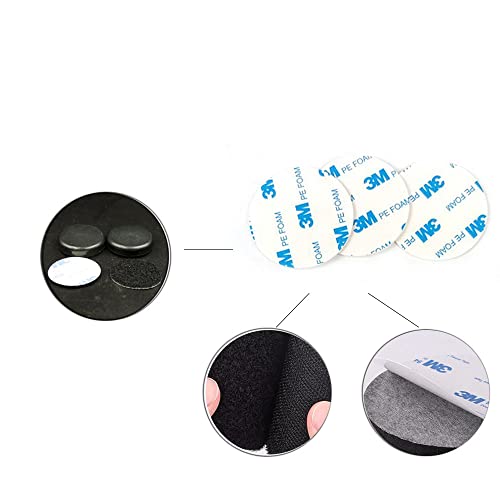 n52 Heavy Duty Aquarium Magnet, Strong Neodymium Waterproof Magnets with Plastic-Coated, Rare Earth Magnets for Fish Tank Breeder or DIY Cleaning Brush
