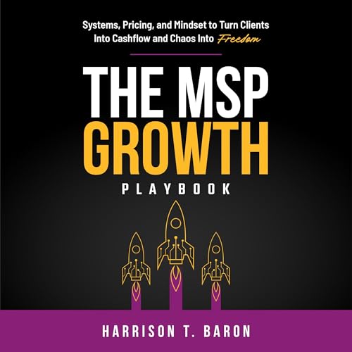 The MSP Growth Playbook Audiolibro Por Harrison Baron arte de portada