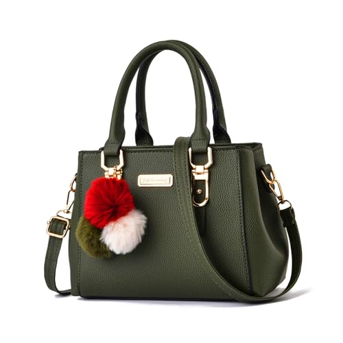 Sac à main elegant femme sac bandouliere petit sac portés epaule vert