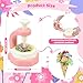 Gitaobac Fabric Flower Bouquets Toys, 4 5 6 7 8 9+ Year Old Girl Birthday Gifts, Arts and DIY Crafts Kits for Kids, Educational & Creative Gift for Girls