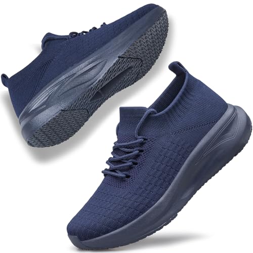 Womens Slip on Walking Shoes Comfort Sock Shoes Non Slip Mesh Casual Running Sneakers