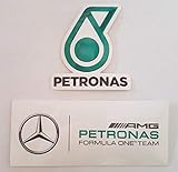  F1 2 Pack – AMG Petronas Vinyl-Aufkleber Mercedes Hamilton – Team Schumacher