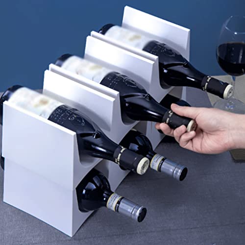 Soporte para botellas de vino moderno Habiba ABS miniatura 7