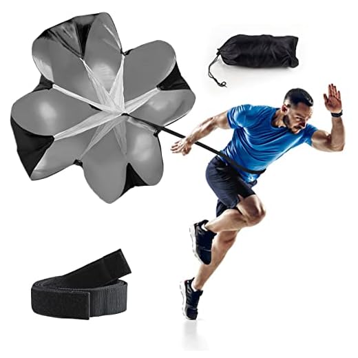 Speed Parachute for Speed Training 48" - Running Speed Chute - Still Cool Running Speed Training for Kids Youth and Adults - Speed Chute Comes Complete with a Carrying Bag - Chute Soccer Training