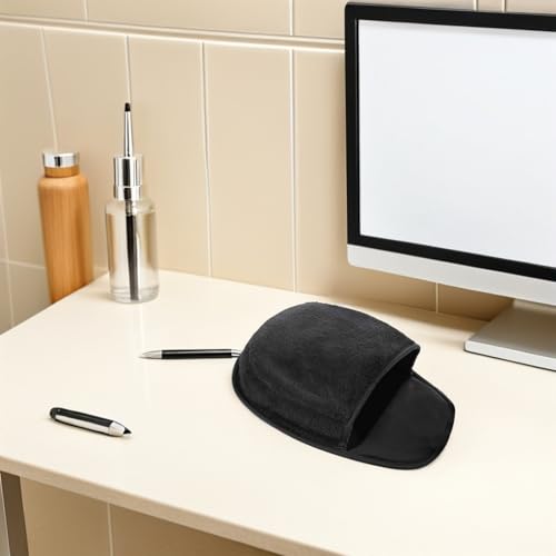 Alfombrilla de teclado calefactable de felpa para calentar tu escritorio de oficina este invierno 4