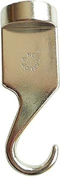 Taylor & Ng Track Rack Pan Hook-Aluminum, 4"