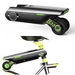 Electric Bicycle Booster with APP Control, 4 Power Assist Modes, 50Km Battery Life, Ideal for Urban Paved and Gravel Roads, Perfect for Different Terrains