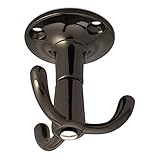 garderobenhaken 3-fach Höhe: 53 mm / Durchmesser Ø: 50 mm / Sockel Ø: 40 mm / Bohrlochabstand (BA): 25 mm