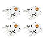 ECSiNG 4PCS 9mm Mouse Wheel Encoder Compatible with TTC Core Diameter 1.74mm Positioning Torque 20-40gf·cm Mouse Scrolling Sensor