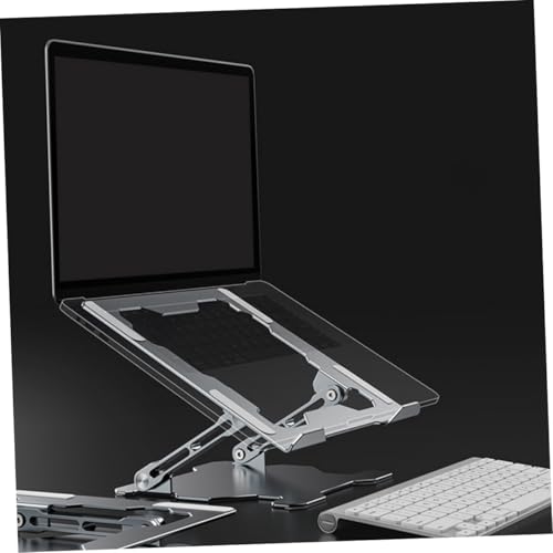 Base ajustable para laptop de aleación de aluminio miniatura 4