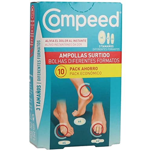 Apósitos para ampollas Compeed 10 Piezas