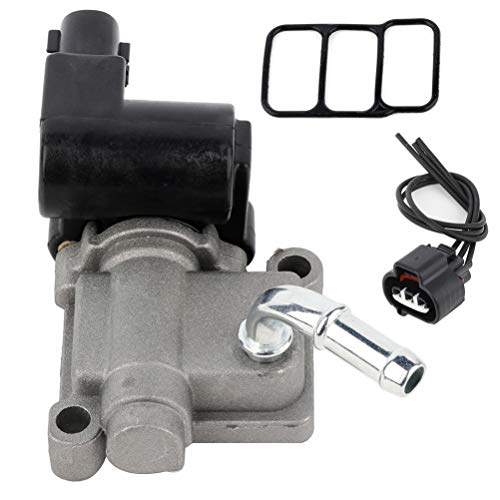 CCIYU Fuel Injection Idle Air Control Valve Fit for 2002-2004 for Acura for RSX Base Coupe 2-Door 2.0L | 2002-2004 for Acura for RSX Type-S Coupe 2-Door 2.0L with 16022PRBA01 2H1386 AC4249 AC480