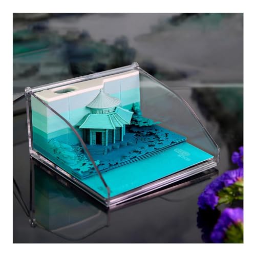 Sculpture sur papier bloc-notes 3D objet d'art premium