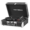 Victrola Vintage 3-Speed Bluetooth Portable Suitcase Record Player with Built-in Speakers | Upgraded Turntable Audio…