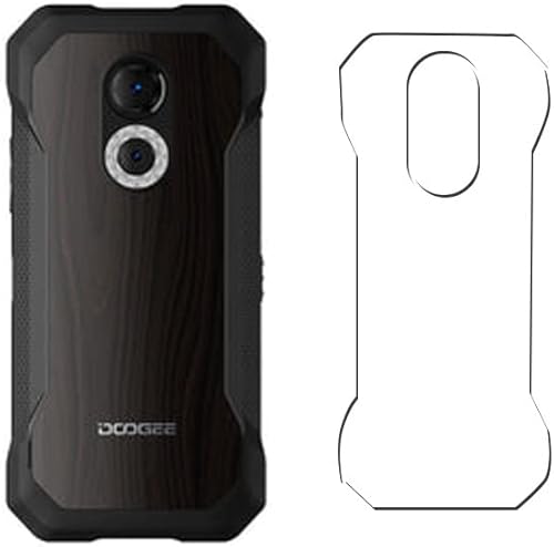 Paquete de 2 películas protectoras de pantalla trasera, compatibles con DOOGEE S61 Pro de TPU (no vidrio templado, no protectores de pantalla
