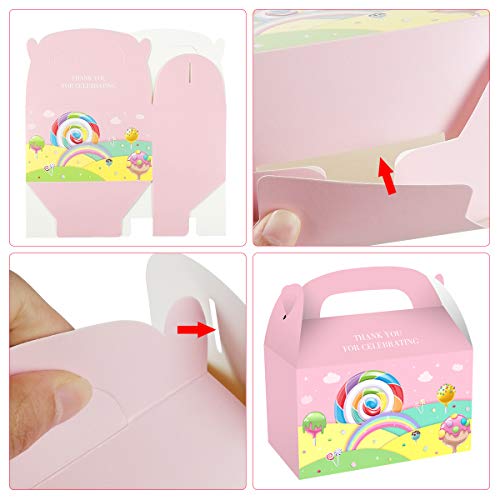 24 Pack Candyland Goodie Gift Boxes