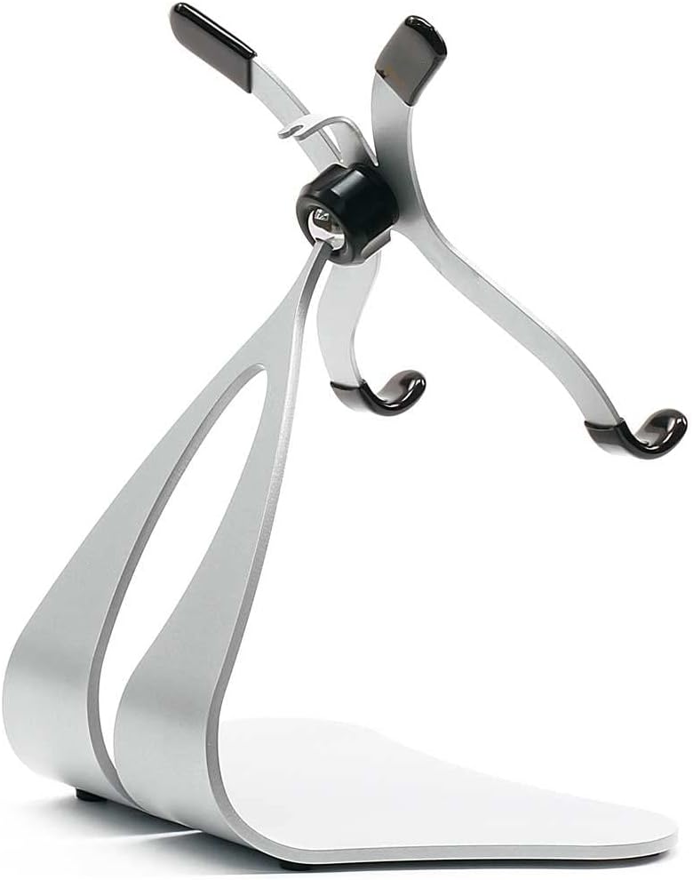 Thought Out Stabile PRO Pivoting iPad Stand - Made in USA - Compatible with Apple iPad (Silver)