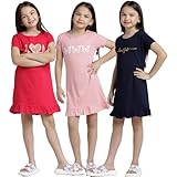 T2F Girls Night Gown(GLS-GOWN-04_Multicolor_11-12 yrs)