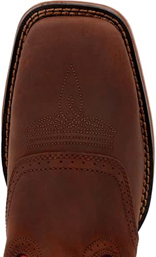 Durango Men's 11" Pull-On DB4446-M, Dark Brown/Texas Flag, 10.5 2E US | Image 5