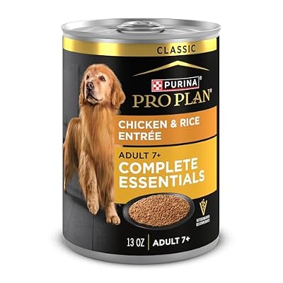 Purina Pro Plan Complete Essentials Classic Pate Senior Dog Food, 13 oz