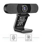 webcam güvenlik kameras? olarak kullanma 【KEINE NOTWENDIGKEIT, DEN FOKUS EINZUSTELLEN】Die eMeet HD Webcam 1080P liefert eine hochauflösende Bildqualität mit Full-HD-Objektiven und festem Fokus. Die Instabilität und Unschärfe der Webcam 1080p ist kein Grund zur Sorge. Das System der eMeet HD Webcam ist auch effektiv intelligent. Konstanter, ultra-weiter Fokus alles zwischen 0,3m-4m.