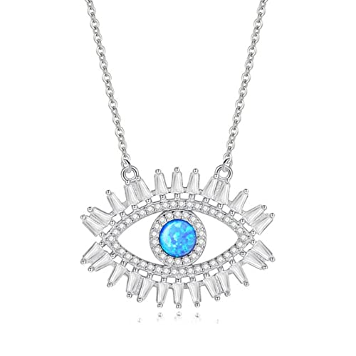 Collier amulette œil bleu turc pour femme le bijou tendance idéal à porter au quotidien