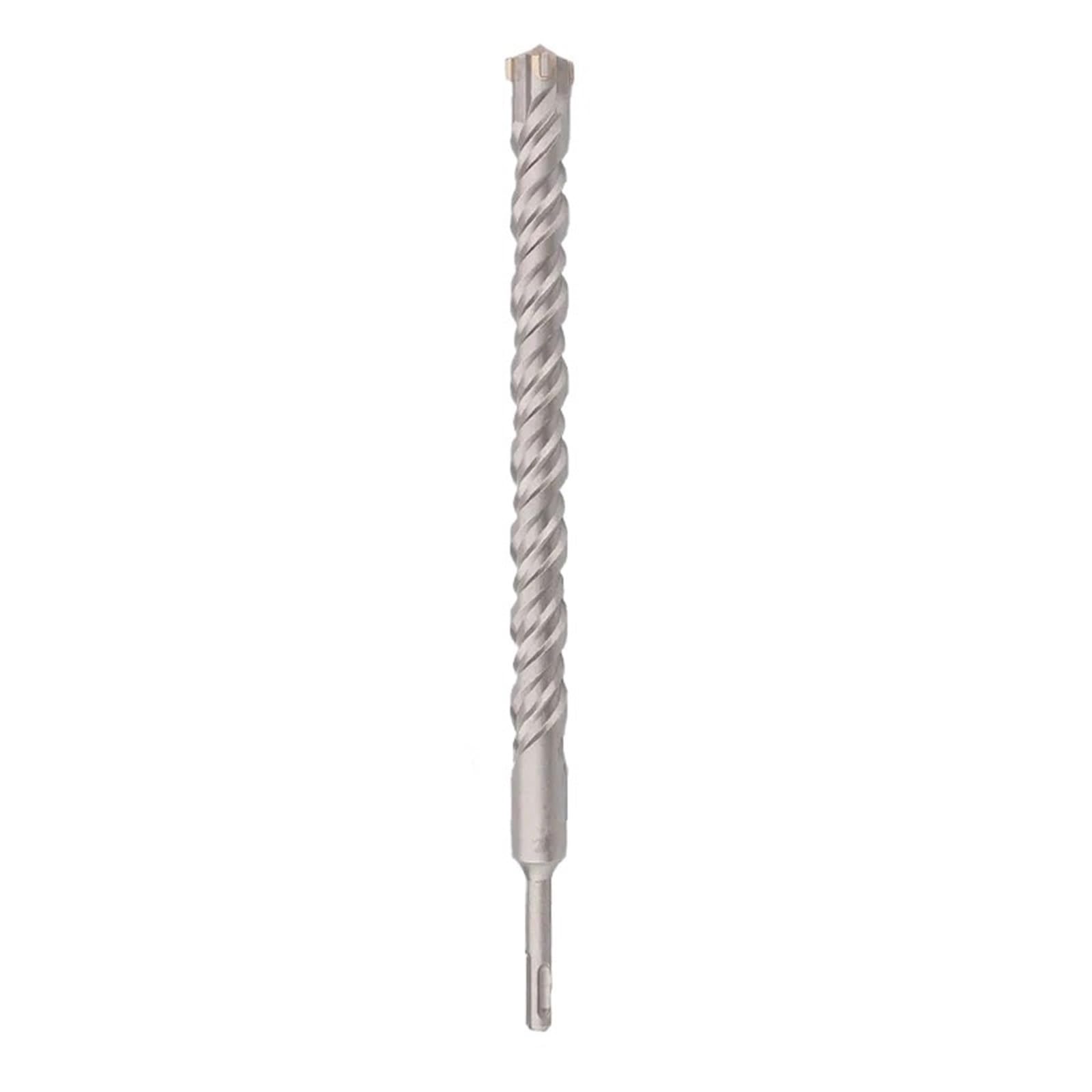Wiertło do betonu, 1 szt. wierteł udarowych SDS Plus, 350 mm wolframowe wiertła udarowe z końcówką krzyżową do betonu, kamienia, bloczków(20mm x 350mm)
