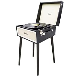 Lauson YT077 Platine Vinyle Rétro, Fonction Bluetooth et Encoding PC-Link | Tourne-Disque Vinyle Vintage avec Pieds… - Les Beatles, Paul McCartney, John Lennon, RIngo Starr, George Harrison