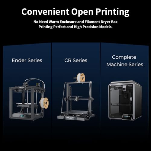 Image of Creality Hyper ABS Filament for K1 /K1 Max /K2 /K2 Plus, Official 3D Printer Filament ABS 1.75mm for High-Speed Printing Convenient Open Printing Filament, 1kg(2.2lbs) Spool(White)