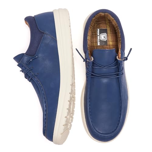 Image of FW FRAN WILLOR Mens Wide Shoes Width Toe Box Slip-on Loafers Casual Walking Shoes for Men