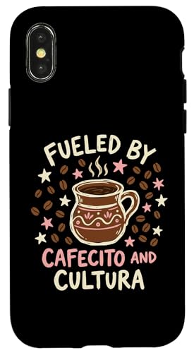 Cafecito And Cultura Latino �R�[�q�[�h�����J�[���R���������B �X�}�z�P�[�X iPhone X/XS �p